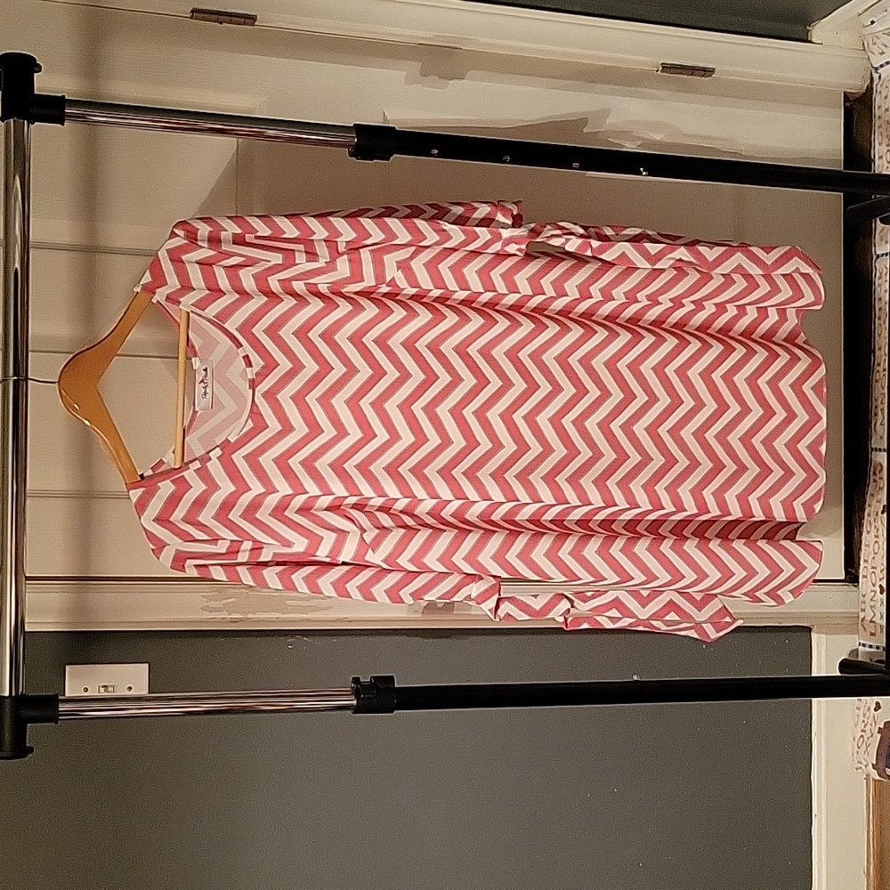 Perfectly Priscilla Pink Summer Beach Dress, 1XL